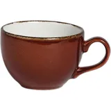 Чашка чайная «Террамеса Мокка» фарфор 228мл D=9,H=6см тем.корич.