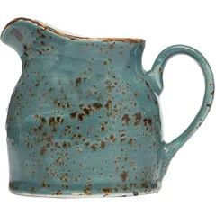 Milk jug “Kraft Blue” porcelain 185ml ,H=8,L=10cm blue