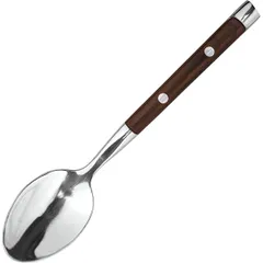 Coffee spoon “Rustic” (defect)  stainless steel, plastic , L=11/3, B=2cm  metal.