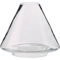Lampshade for the Delia lamp  glass  D=124/76, H=111mm  clear.