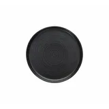 Тарелка «Раст Бронзо» с бортом фарфор D=180,H=25мм коричнев.