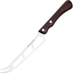 Cheese knife “Cousinier”  steel, wood , L=280/150, B=25mm  brown, metal.