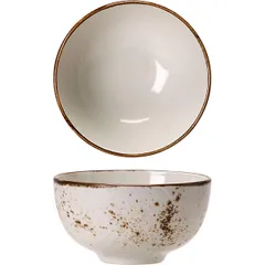 Салатник «Крафт Вайт» фарфор 457мл D=127,H=70мм белый, изображение 4