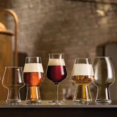 Бокал для пива «Биратэк» хр.стекло 0,75л D=10,6,H=18,4см прозр., изображение 4