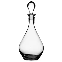 Decanter “Wine Grande” with lid  glass  1 l , H=15, L=26.5, B=15 cm