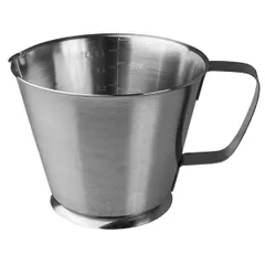 Measuring jug “Prootel”  stainless steel  0.5 l  D=123, H=95mm  silver.