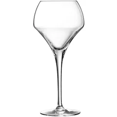 Wine glass “Open up”  chrome glass  370 ml  D=71/96, H=210mm  clear.