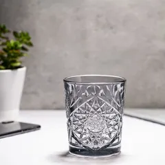 Олд фэшн (стакан) «Хобстар» стекло 355мл D=89,H=106мм серый, изображение 3