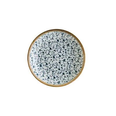 Тарелка глубокая «Калиф» фарфор 0,5л D=20,H=4см белый,синий