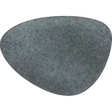 Блюдо «Органика» керамика ,L=34,5,B=25см серый