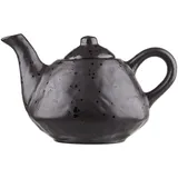 Kettle “Onyx” textured ceramics 0.6l ,H=11,L=13cm black