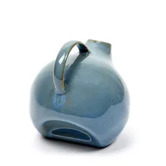 Графин «Террес де Ревес» керамика ,H=15,L=19,B=15см голуб., изображение 4
