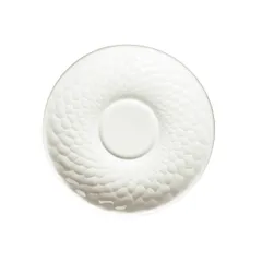 Блюдце «Морелла» фарфор D=11,7см белый