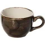 Чашка кофейная «Крафт Браун» фарфор 85мл D=65,H=50,L=85мм коричнев.