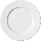 Тарелка «Алина» с широким бортом фарфор D=27см белый