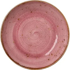 Salad bowl “Kraft Raspberry”  porcelain  0.835 l  D=216, H=40mm  pink.