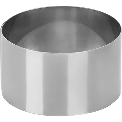 Кольцо кондитерское сталь нерж. D=60,H=35мм металлич.