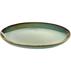 Plate “Terre de Rais” ceramics D=130,H=12mm gray