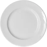 Тарелка «Спайро» мелкая фарфор D=280,H=25мм белый