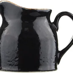 Milk jug “Kraft Licorice” porcelain 185ml black