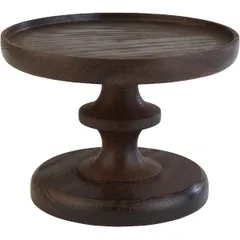 Cake stand maple maple D=15/11.5,H=10.5cm