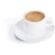 Чашка чайная «Эмпайлэбл» стекло 250мл D=9см белый, изображение 2