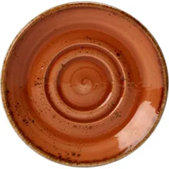 Saucer “Craft Terracotta”  porcelain  D=145, H=17mm  terracotta