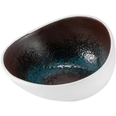 Соусник «Эстиа» фарфор ,H=50,L=80,B=75мм синий,коричнев.