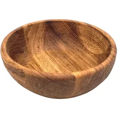 Салатник для подачи дуб 0,6л D=180,H=65мм деревян.