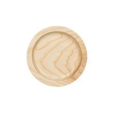 Блюдо для подачи «Эр-гоу!» ясень D=125,H=20мм св. дерево