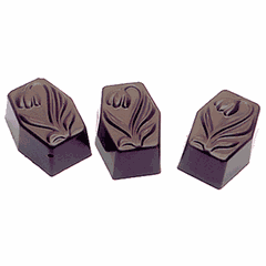 Mold for chocolate “Tulip”[36pcs] ,L=30,B=22mm