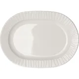 Блюдо «Нестор» овальное фарфор ,H=25,L=320,B=230мм белый