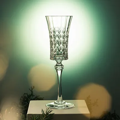 Бокал-флюте «Леди Даймонд» хр.стекло 150мл D=67,H=230мм прозр., изображение 8