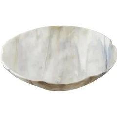 Salad bowl “Nordik” glass 250ml D=23cm gray