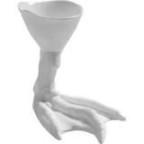 Подставка для яйца «Утиная нога» кост.фарф. D=5,H=9см белый