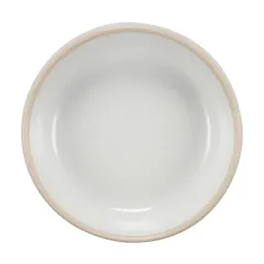 Тарелка глубокая «Деймос» керамика D=210,H=55мм белый,бежев.