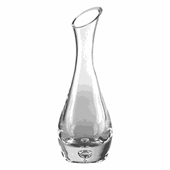 Flower vase glass D=83,H=230mm clear.