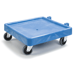 Trolley for cassettes polyprop. ,H=20.3,L=57.1,B=57.1cm blue.