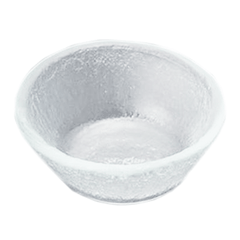 Salad bowl glass D=9,H=4cm