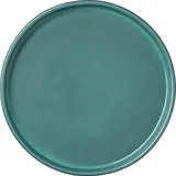 Блюдо сервировочное «Млечный путь изумрудный» фарфор 450мл D=250,H=25мм изумруд.,черный