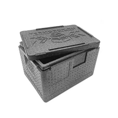 Термоконтейнер «Нормал» до 15 кг полипроп. 18л ,H=27,L=40,B=30см черный, изображение 3