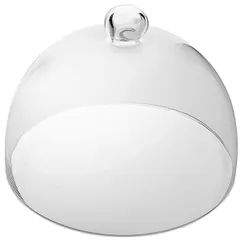 Крышка для подставки для торта «Сан Марко» стекло D=27,5,H=20,5см прозр.