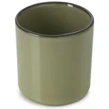 Стакан для горячих напитков «Карактэр» керамика 80мл D=58,H=58мм зелен.