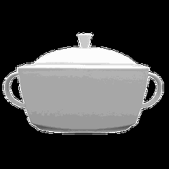 Супница «Виктория» фарфор 2,7л ,H=19,L=31,B=19,5см белый
