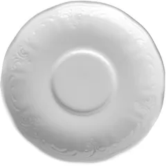 Saucer “Bellevue” porcelain D=115,H=19mm white