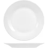 Тарелка «Коллаж» мелкая фарфор D=200,H=22мм белый