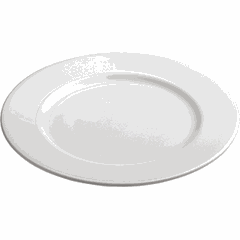 Small plate  porcelain  D=17cm  white