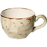 Чашка кофейная «Крафт Грин» фарфор 85мл D=65,H=50,L=85мм зелен.