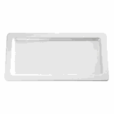 Поднос фуршетный GN 1/1 пластик ,H=25,L=530,B=325мм белый