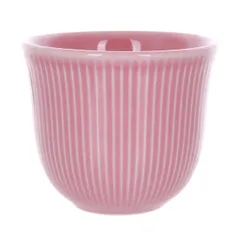 Стакан для горячих напитков фарфор 150мл розов.